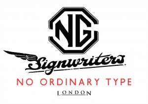 Traditional Sign Writer London NGS, Vintage modern twist NGS signs Painted House numbers names Traditional sign writers of London NGS Dulwich Margate Chelsea signwriters