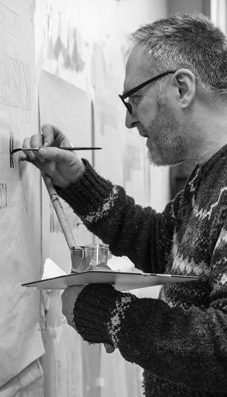 NGS Painted House numbers names Traditional sign writers of London NGS Dulwich Margate Chelsea signwriters