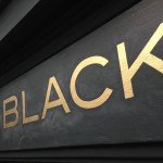 Black Gold - NGS | NGS Sign lettering & writing.