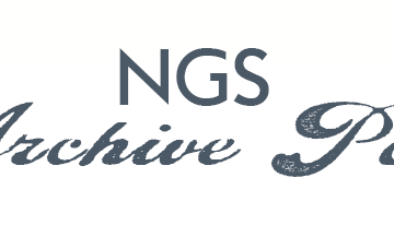 NGS Archive Page logo