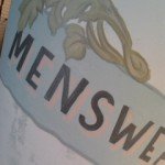 Ted baker vintage banner sign Nick Garrett