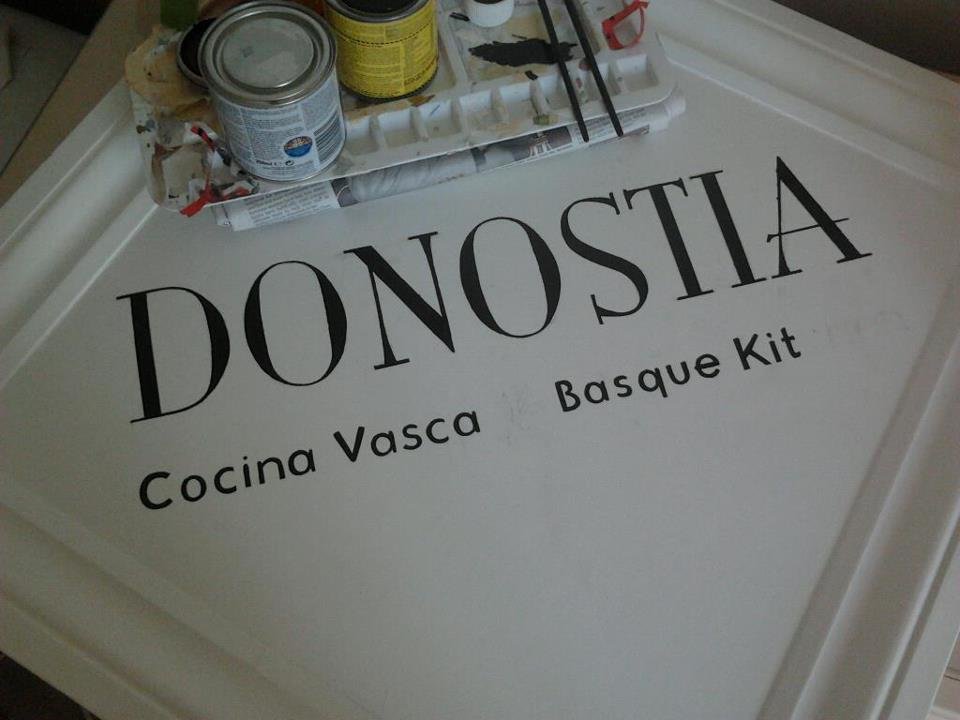 in prog DONOSTIA sign Nick Garrett grapcustom-typeface-design-ngs-london-font-foundry, hic design and brand signage ID. NGS Custom Typefaces. Clients Love our Moda Precision Signwriting.