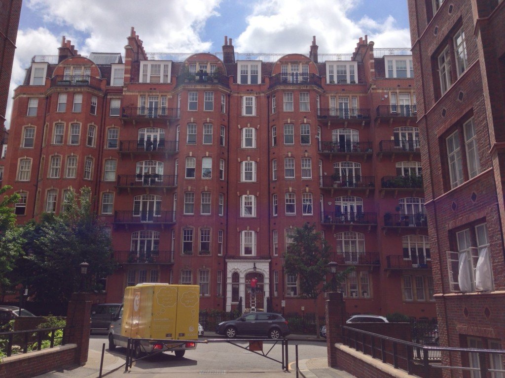 Painting by numbers Nick Garrett - tiny little figure in red Tee... that's me!