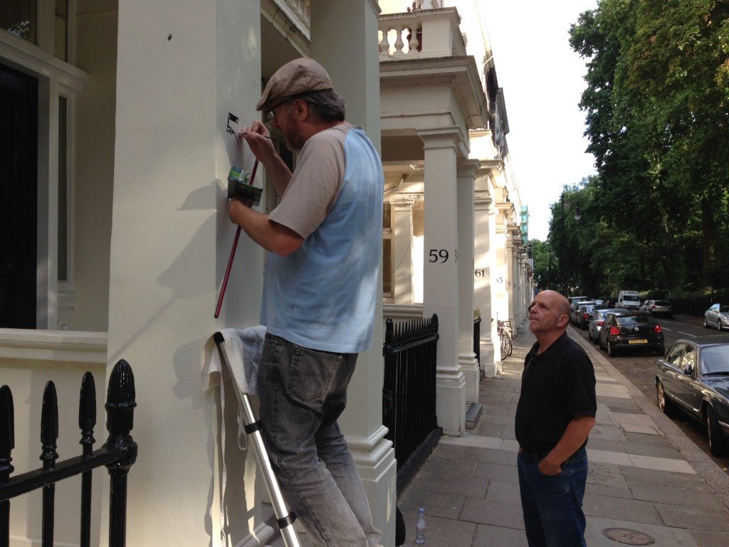 All by hand - Nick Garrett Signs signwriting of distinction