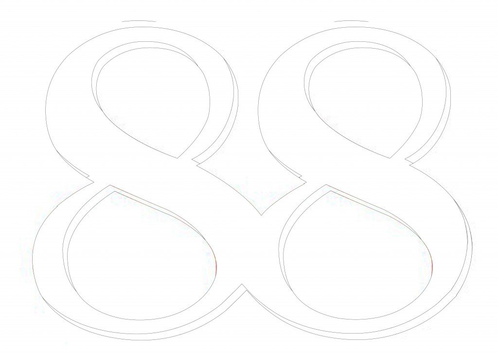 SS Strand typeface drawing