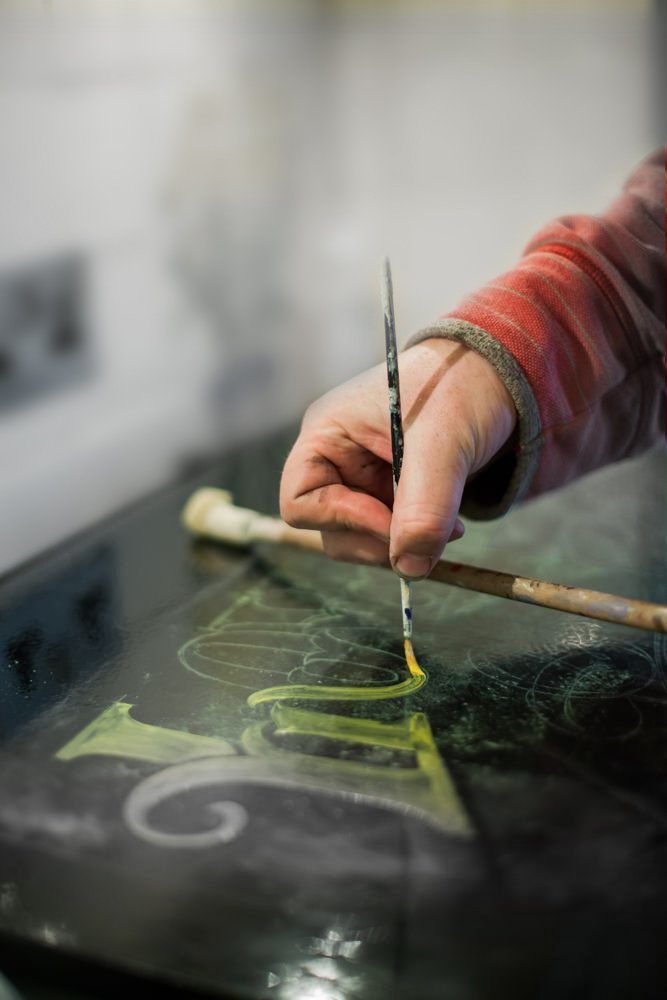 Shop signs painted Traditionally signwriting near us, NGS signage signs.