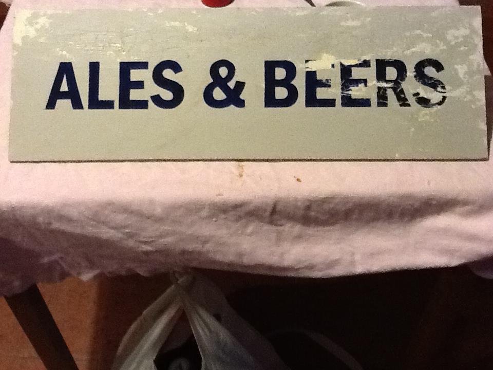 Distressed painted Retro NGS pub sign, Shop signs painted Traditionally signwriting near us, NGS signage signs.