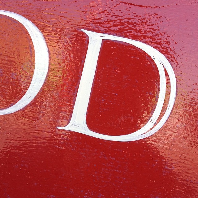 Original Trajan Roman Lettering - Traditional sign writing style NGS