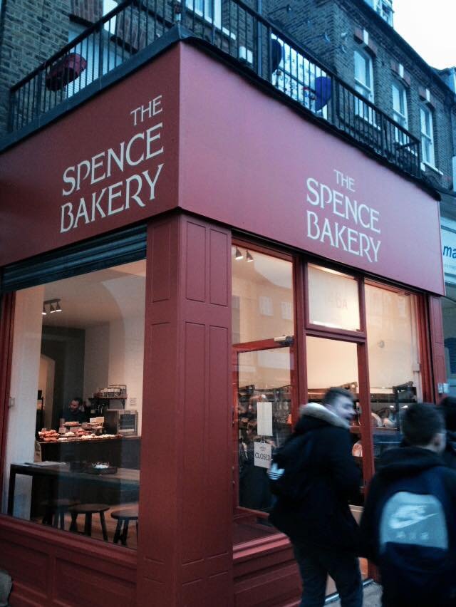 Bakery cafe NGS Sign writing 2012  as  it  happened.