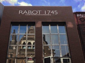 Rabot triple coat Height high level MEWP lettering London Bridge NGS