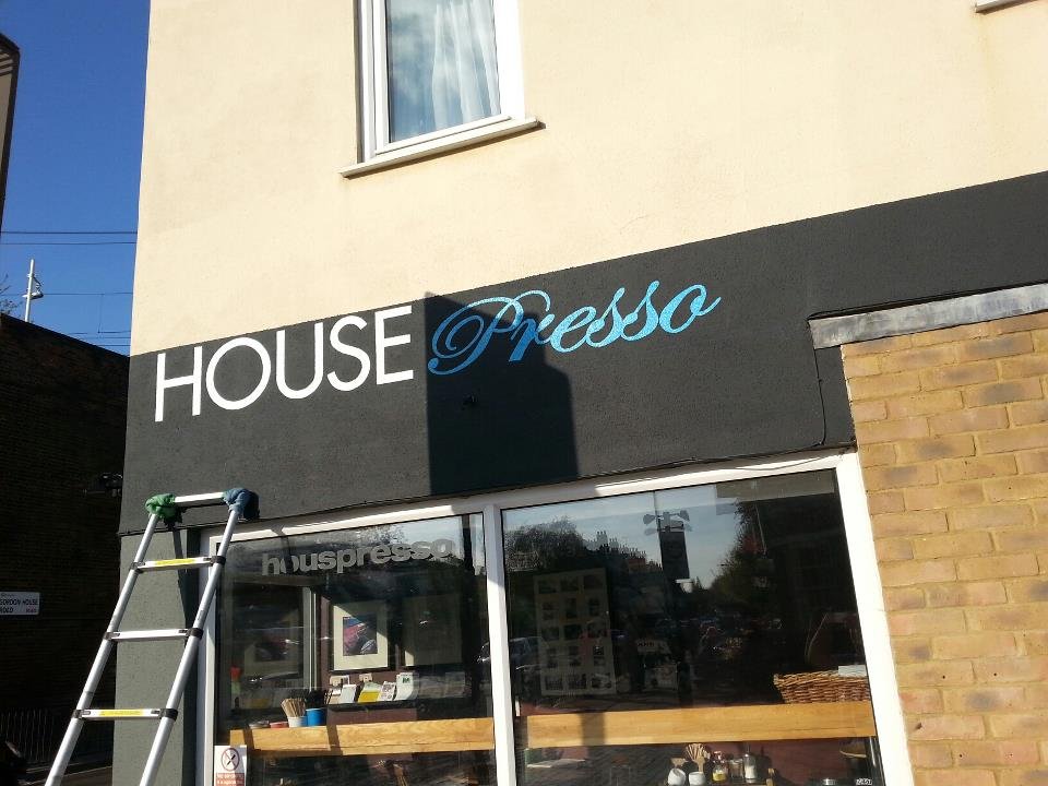 Shop signs painted Traditionally signwriting near us, NGS signage signs.
