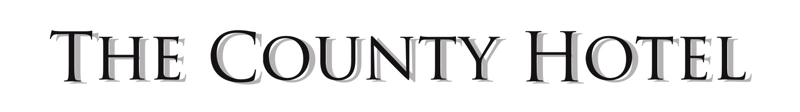 The County Hotel with border High level signage MEWP access specialists