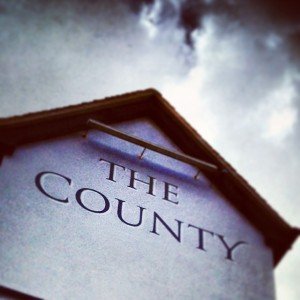 The County NGS signs London Trajan Font design