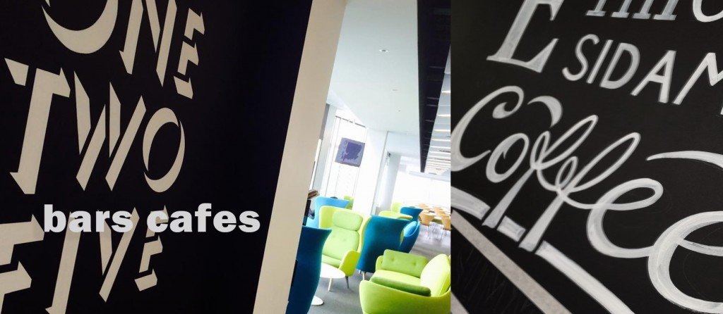 Traditional Cafe sign writer