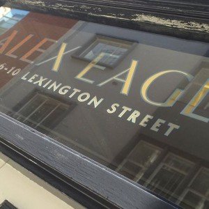 LEXINGTON ST GOLD SIGN NGS