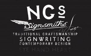 Traditional Sign Writer London NGS,