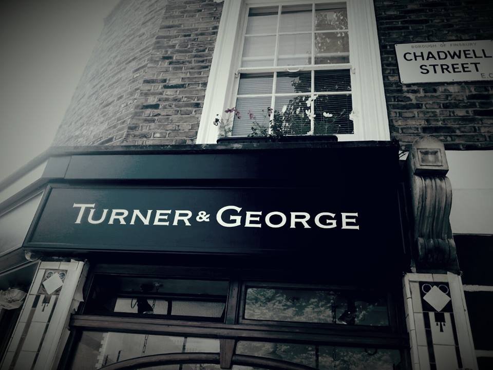 Turner and George Chiselled gold NGS Copperplate Font Creation