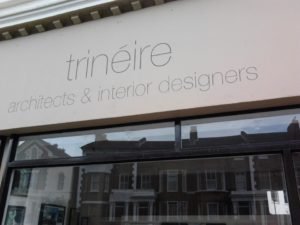 Love n brushes! @NGS signs Lon projects. Helvetica ultra light