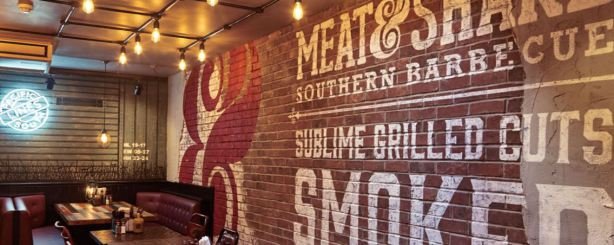 Restaurant walls Murals, Traditional sign writers of London NGS Dulwich Margate Chelsea signwriters
