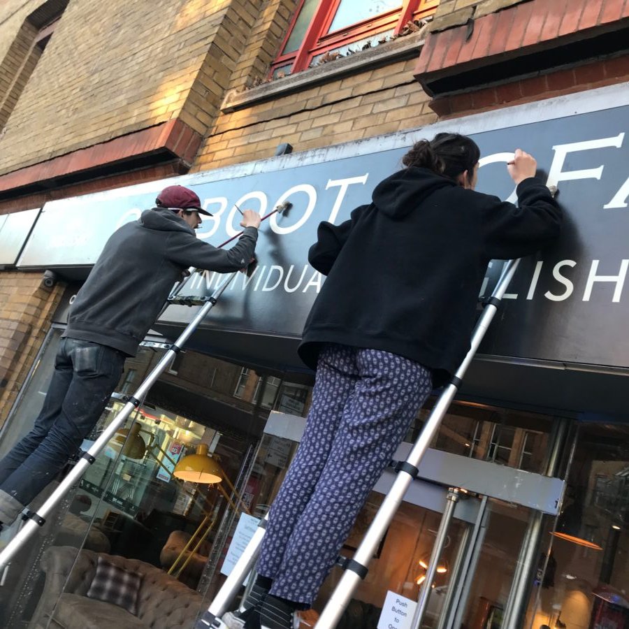 Mr Ghost signs sign writing ghost signs london NGS masters