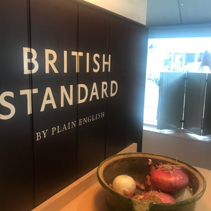 Plain English sign writing