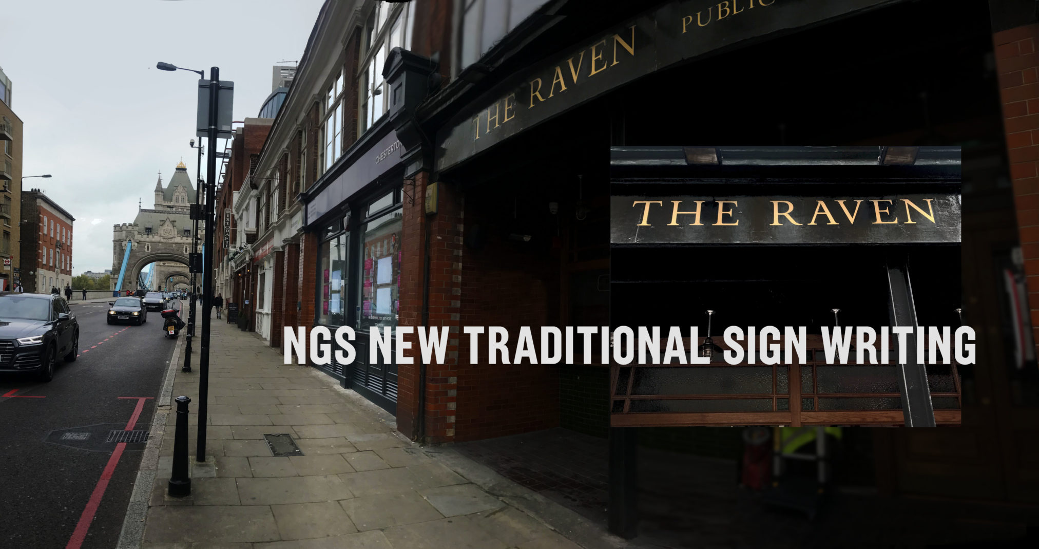 NGS Painted Public House Signs, names Traditional sign writers of London NGS Dulwich Margate Chelsea signwriters