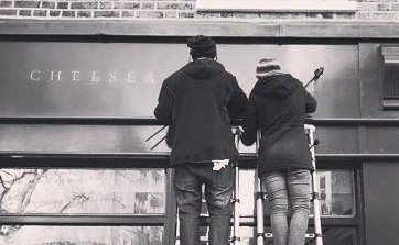 NGS Painted House numbers names Traditional sign writers of London NGS Dulwich Margate Chelsea signwriters