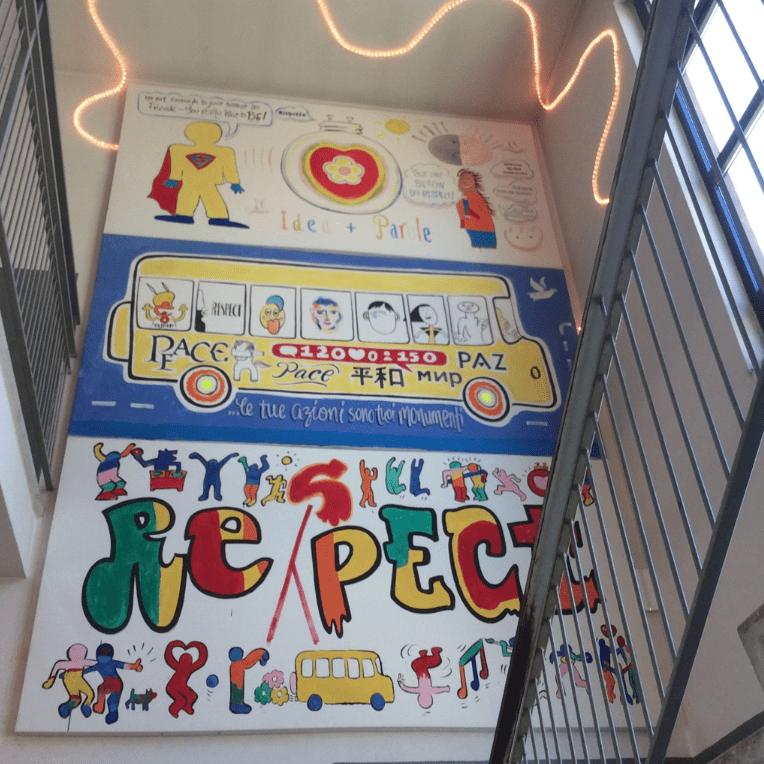 Creative Signage for Schools, NGS Painted House numbers names Traditional sign writers of London NGS Dulwich Margate Chelsea signwriters