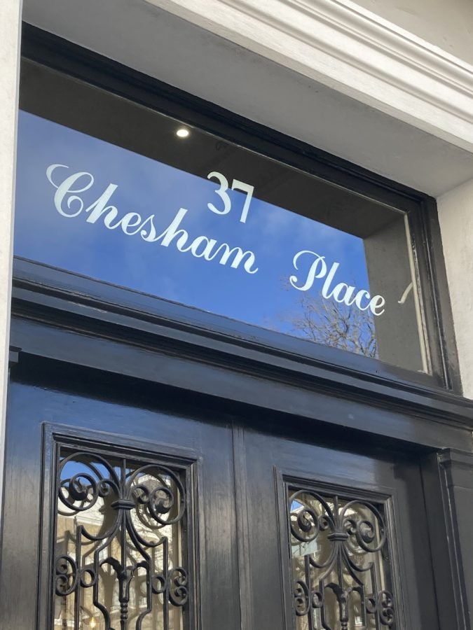 NGS Painted House numbers names Traditional sign writers of London NGS Dulwich Margate Chelsea signwriters