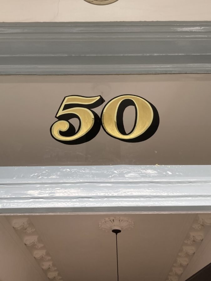 NGS Painted House numbers names Traditional sign writers of London NGS Dulwich Margate Chelsea signwriters