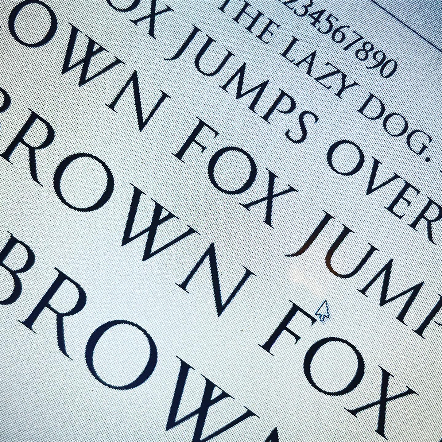 font designer NGS Trajan Baskerville