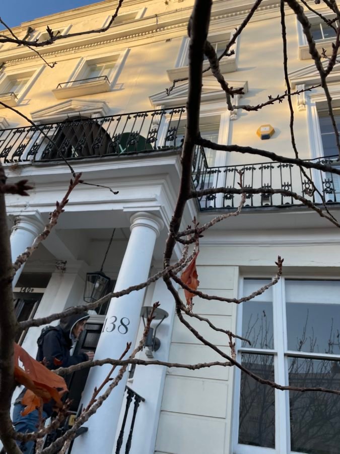 NGS Painted gold House numbers names Traditional sign writers of London NGS Dulwich Margate Chelsea signwriters