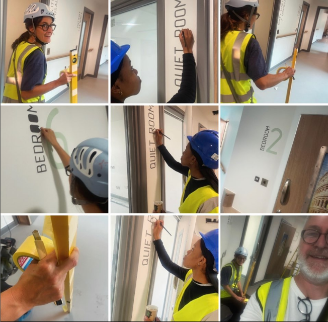 Wayfinding signage, Hospitals Offices, Museums, schools. NGS BAM