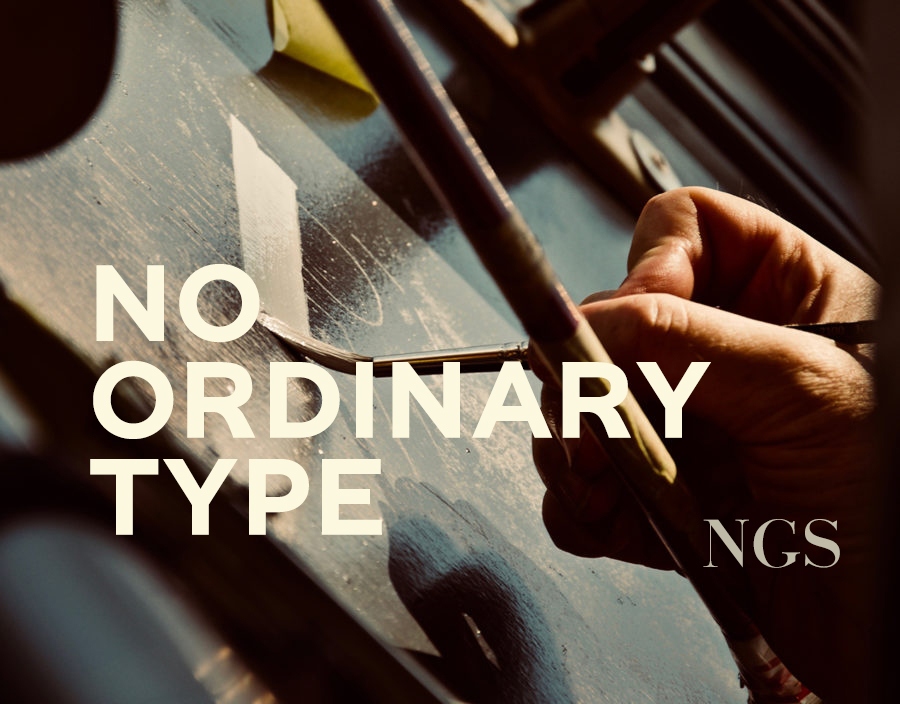 No Ordinary Type NGS Signs