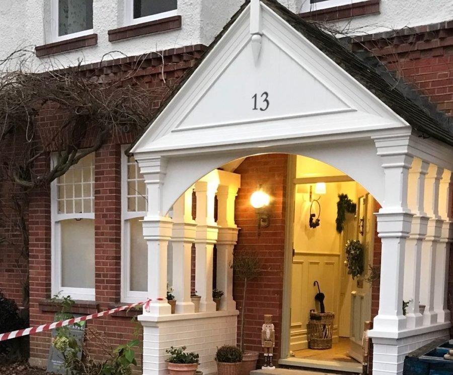 House facade decoration London Pimlico Chelsea