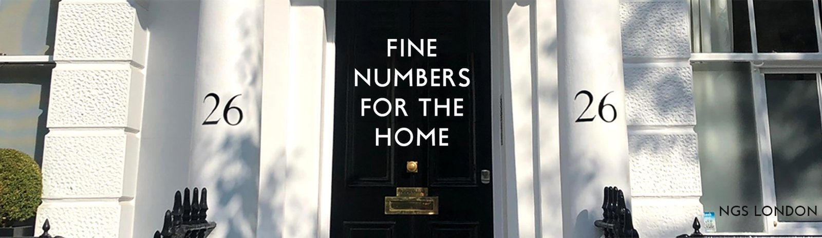 NGS Painted House numbers names Traditional sign writers of London NGS Dulwich Margate Chelsea signwriters