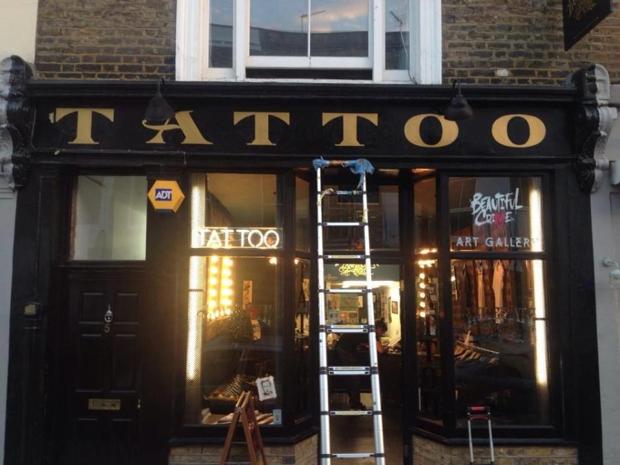 Mural art & hand lettering | Font designer NGS Illustrations, Murals Sign writing Gilding NGS Painted House numbers names Traditional sign writers of London NGS Dulwich Margate Chelsea signwriters