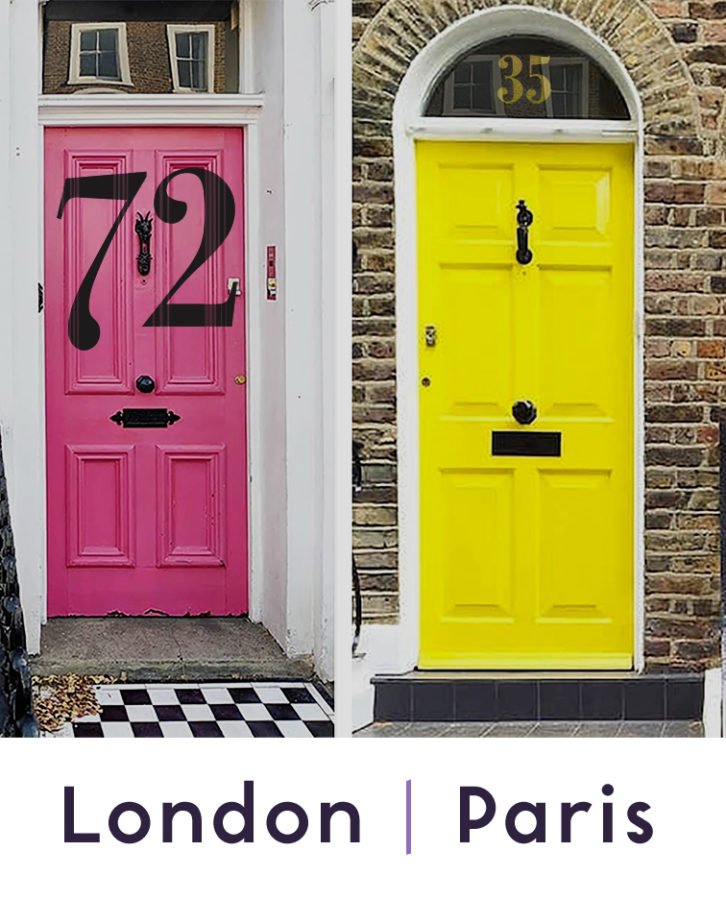 Mural art & hand lettering | Font designer NGS Illustrations, Murals Sign writing Gilding Vintage Parisien 2 2 London Numbers London house Numbers