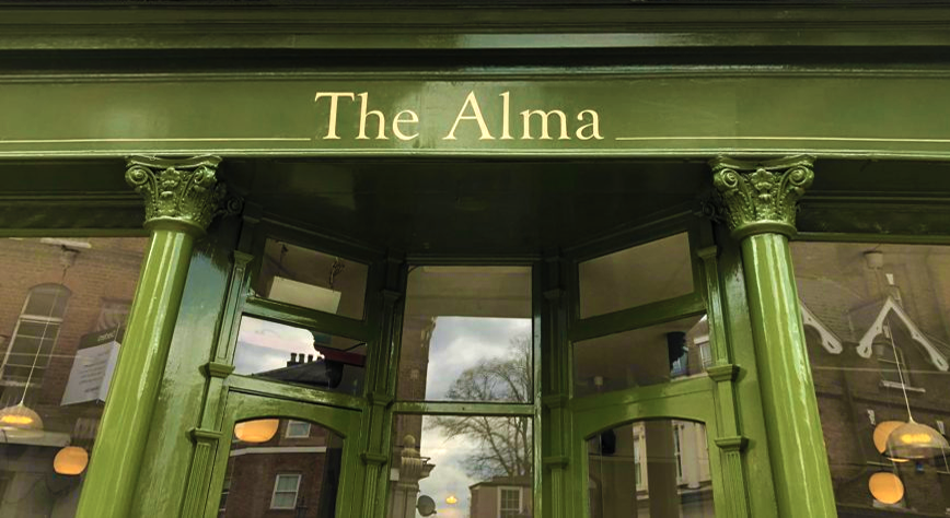 Pub signage painted NGS London Bar signwriting, Pub signage painted NGS London Bar signwriting, NGS Painted Public House names Traditional Pub sign writers of London NGS Dulwich Margate Chelsea signwriters