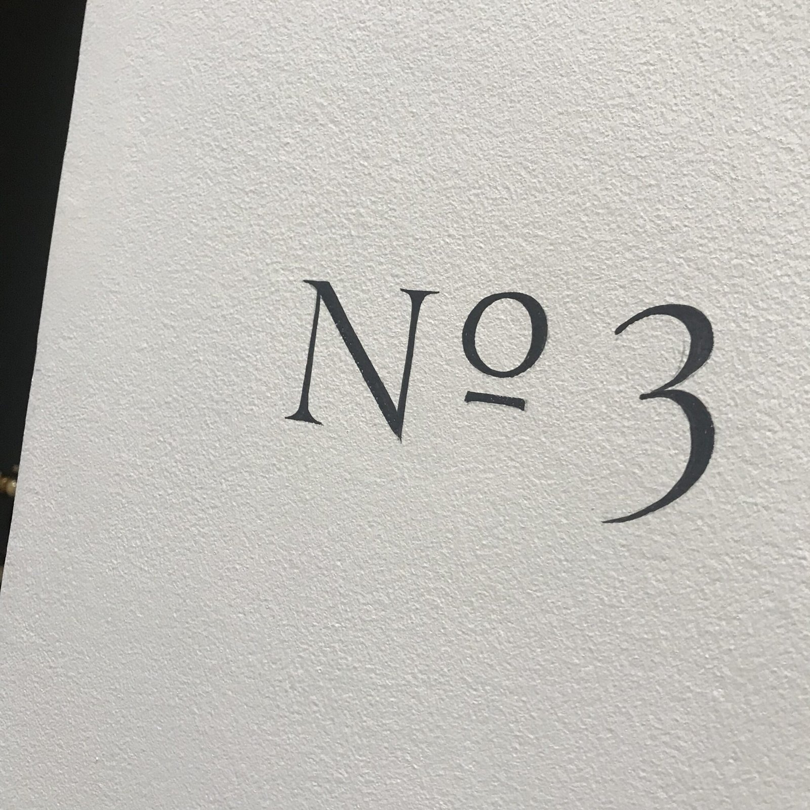 house numbers painted in london NGS