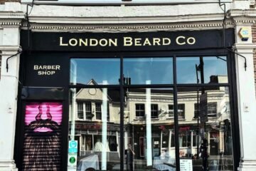 Gold signs and House Numbers London Sign Writer Nick Garrett Seraina Baumgartner NGS