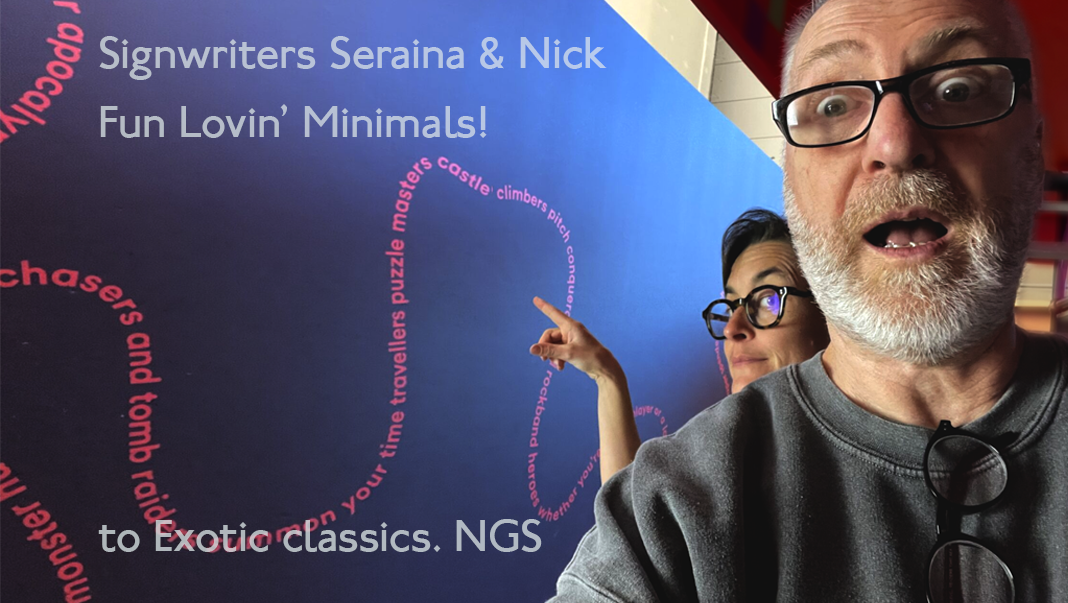 O2 Virgin Media signage NGS, NGS Team signwriters London Mission statements, office, Mall, Gym sign writing murals