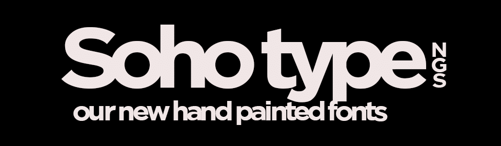 Soho Fonts typefaces by NGS