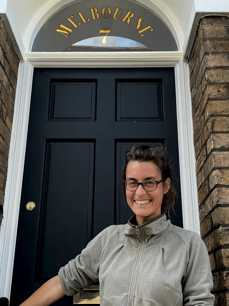 Seraina (NGS) Signs London Traditional house number transom gold Sign writer