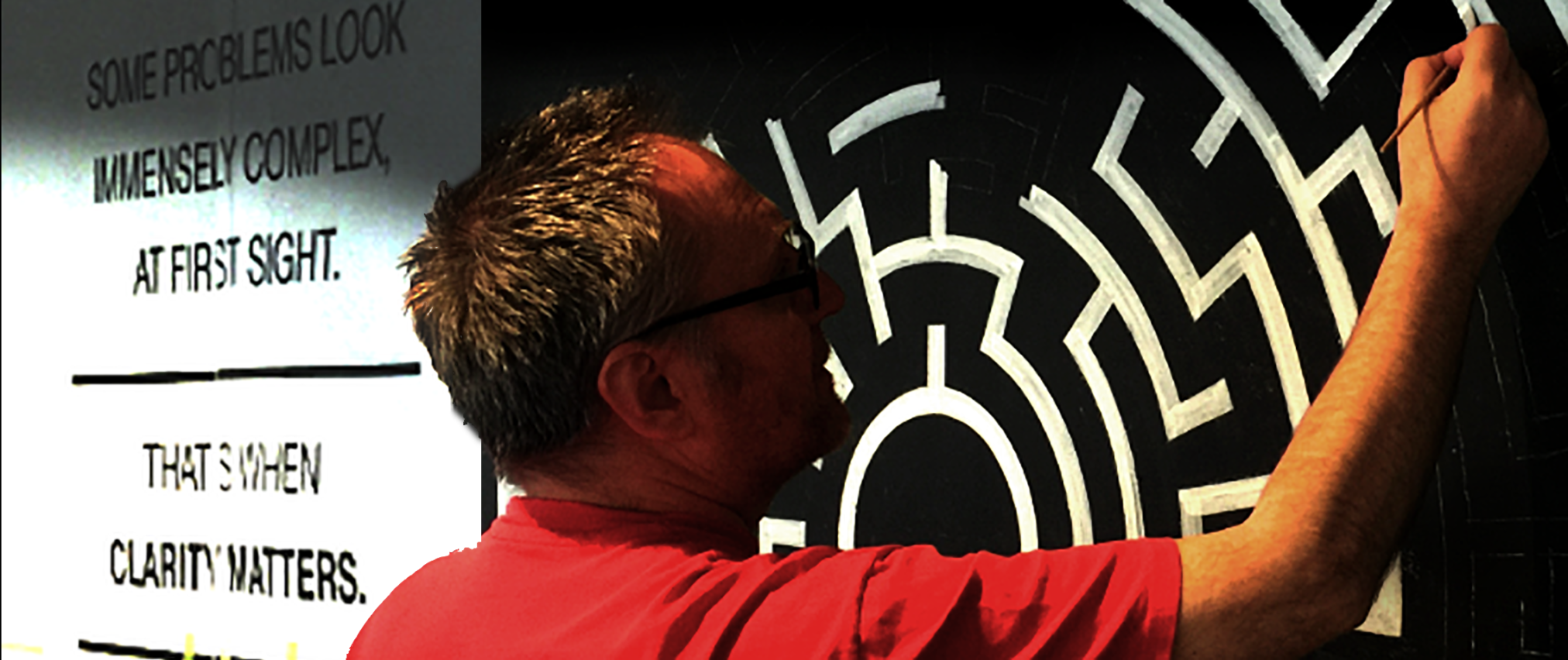 Nick Garrett Artist, sign painter,  Traditional Sign Writer, Central London, UK Sign Painters