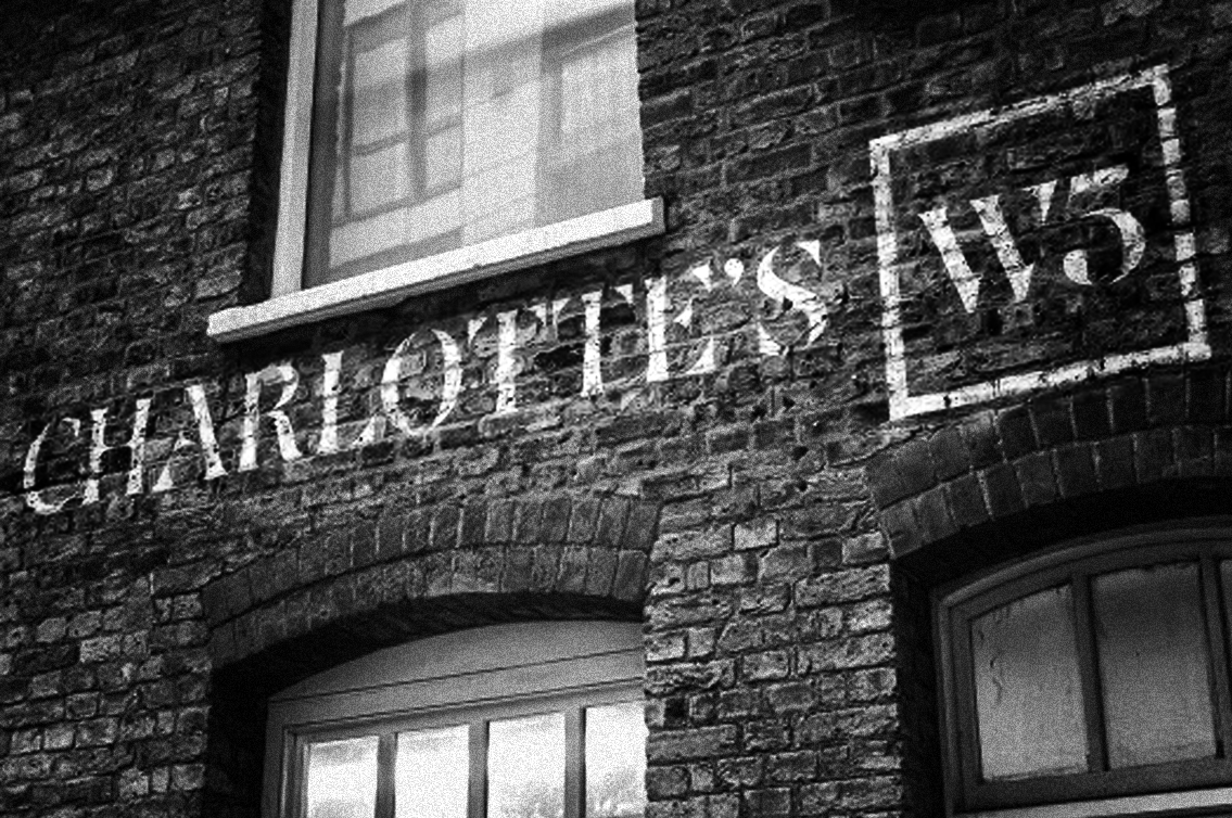 Ghost signs London NGS, coffee house SOHO, signage NGS Chiswick