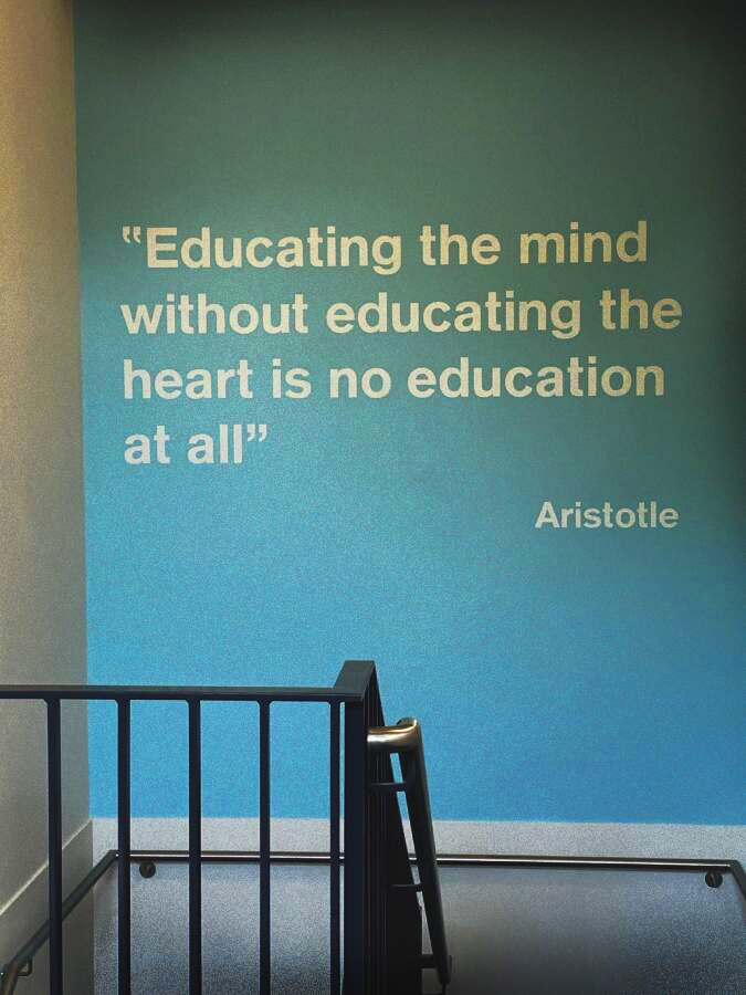 Brockmann Type NGS new font design for wall mural