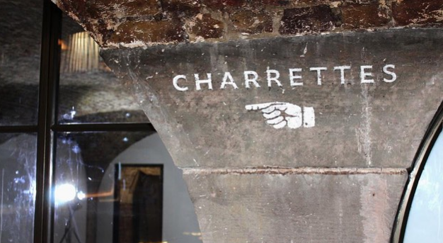 JTP Pennington St HO  |  Traditional Caslon design  |  NGS Soho Demi-Bold Typeface. sign writing 