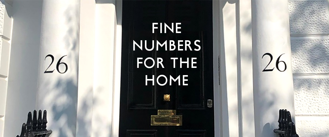 , House numbers signs,
Door number signs,
House numbers signs,
Hand painted sign writers, 
House numbers on Pillars,, Belgravia painted by NGS hand painted Victoria House titles numerals.