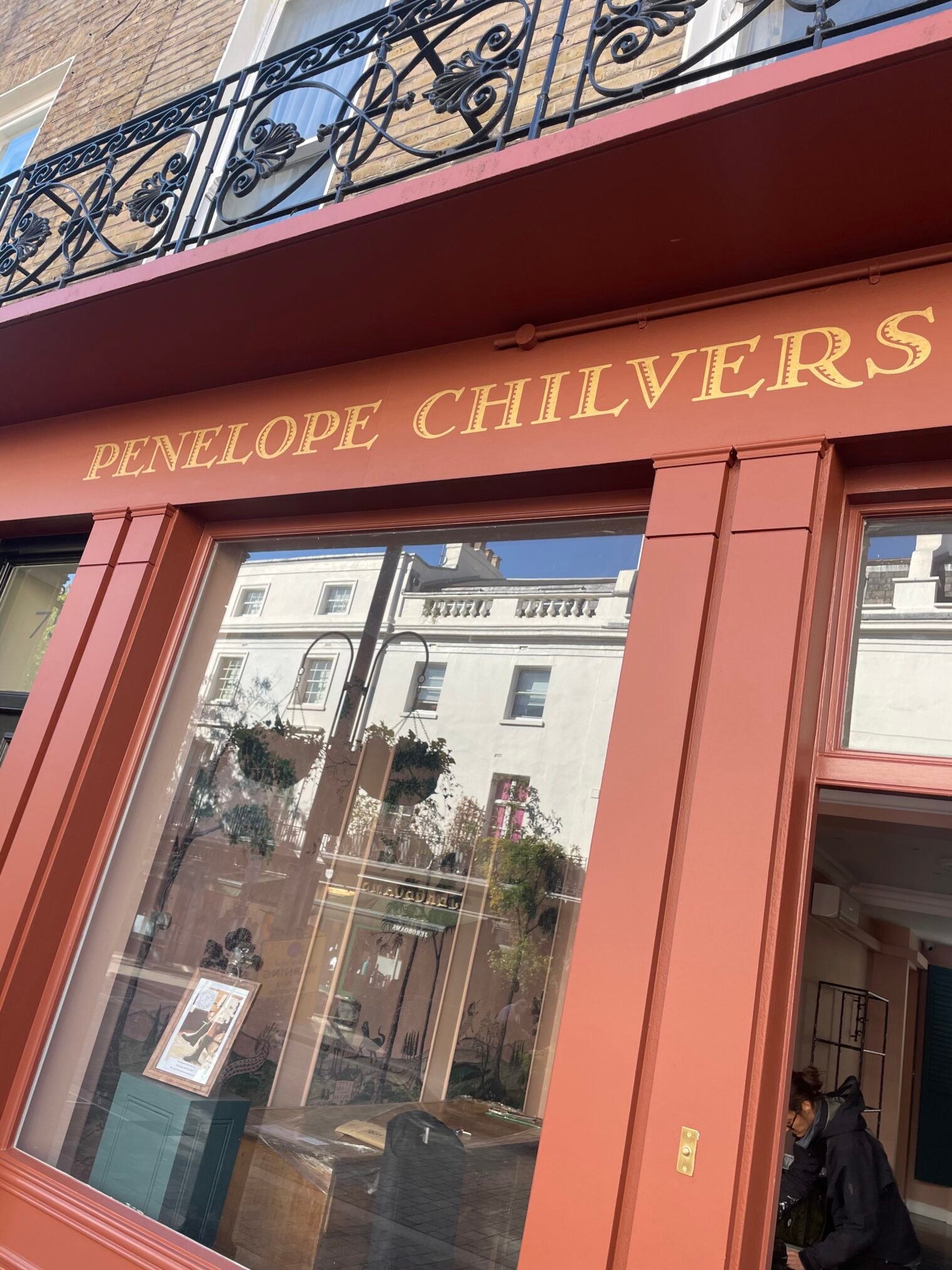 sign painters London NGS. Borough market cafe coffee house signage NGS Chiswick